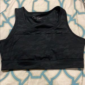Black Camo Sportsbra/Crop
